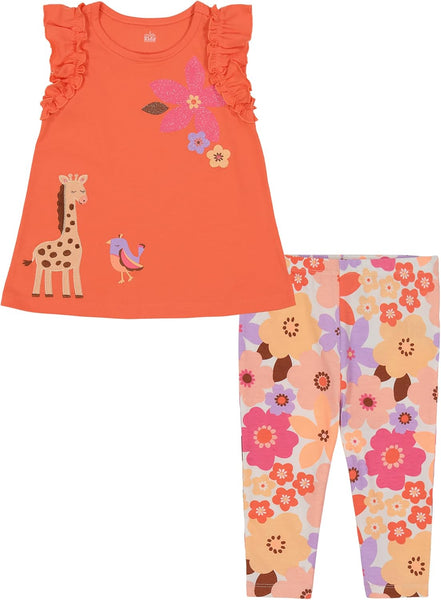 Baby Girls' 2 Pieces Capri Set