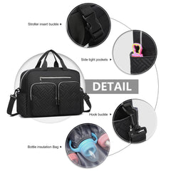 🔥 Large Mummy Changing Shoulder Travel Bag Hospital Baby Nappy Tote Handbag