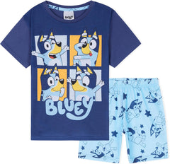 Pyjamas for Kids Girls and Boys Pjs 2 Piece Nightwear T-Shirt Short Kids Pjs Summer Soft Breathable Toddlers Lounge Wear Sizes 2-6 Years Bingo Gifts for Girls