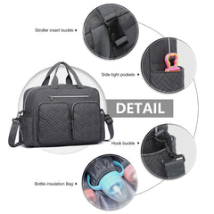 🔥 Large Mummy Changing Shoulder Travel Bag Hospital Baby Nappy Tote Handbag