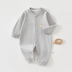 100% Cotton Baby Romper for Newborns – Spring and Autumn Sleepwear