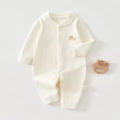 100% Cotton Baby Romper for Newborns – Spring and Autumn Sleepwear