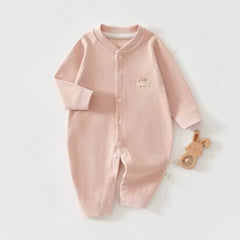 100% Cotton Baby Romper for Newborns – Spring and Autumn Sleepwear