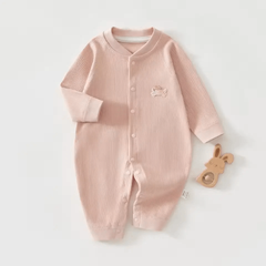 100% Cotton Baby Romper for Newborns – Spring and Autumn Sleepwear