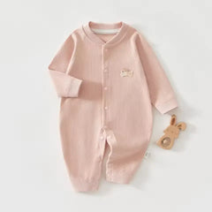 100% Cotton Baby Romper for Newborns – Spring and Autumn Sleepwear