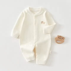 100% Cotton Baby Romper for Newborns – Spring and Autumn Sleepwear