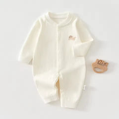 100% Cotton Baby Romper for Newborns – Spring and Autumn Sleepwear