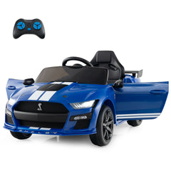12V Kids Electric Car Ford Mustang Shelby GT500 with Remote - Black/Blue/Pink/Red