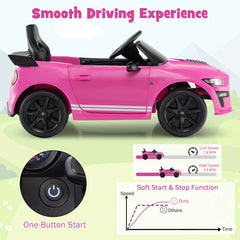 12V Kids Electric Car Ford Mustang Shelby GT500 with Remote - Black/Blue/Pink/Red