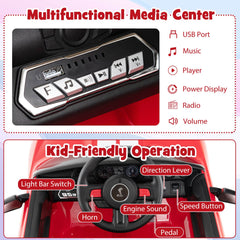 12V Kids Electric Car Ford Mustang Shelby GT500 with Remote - Black/Blue/Pink/Red