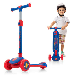 Kick Scooter with Extra Wide Deck and LED Lighted PU Wheels