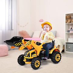 12V Battery Powered Kids Ride on Excavator Electric Motorized Truck Ride on Toy