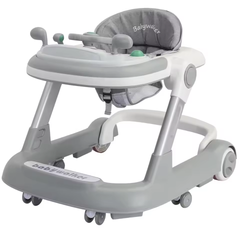 2 in 1 Baby Walker with Feeding & Music Tray