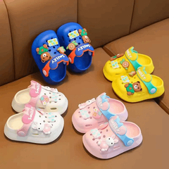 2025 Summer Baby Sandals – Cute Cartoon Anti-Slip Slippers for Infants