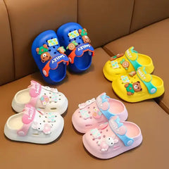 2025 Summer Baby Sandals – Cute Cartoon Anti-Slip Slippers for Infants