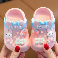 2025 Summer Baby Sandals – Cute Cartoon Anti-Slip Slippers for Infants