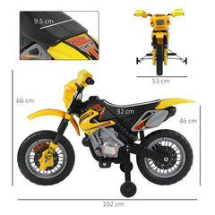 Kids Electric Motorbike Children 6V Battery Power Scooter Ride on Motorcycle