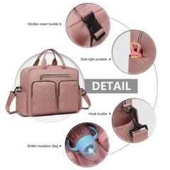 🔥 Large Mummy Changing Shoulder Travel Bag Hospital Baby Nappy Tote Handbag