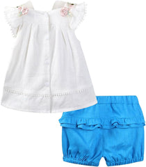 Little Girls Outfits Summer Holiday Sunflower