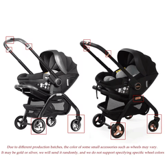 3-in-1 Baby Pram Stroller Pushchair with Two-Way Safety Seat
