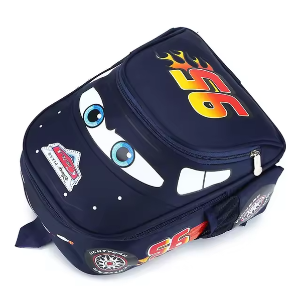 Kids 3D Cartoon Car Backpack for Kids Boys & Girls