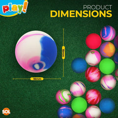 40-160 Small Bouncy Balls Jet Bouncing Kids Toy Loot Party Bag Fillers Birthday