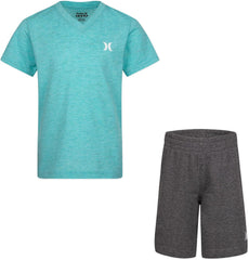 Women'S Soft Basic T-Shirt and Shorts 2-Piece Outfit Set (Pack of 2)