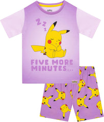 Girls Pyjamas | Pikachu Pyjamas | Pikachu Pjs for Girls | Ages 5 to 13 Years