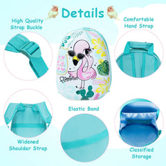 2 Pieces Kids Luggage Set with 4 Casters and Retractable Handle