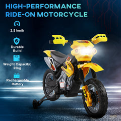Kids Electric Motorbike Children 6V Battery Power Scooter Ride on Motorcycle