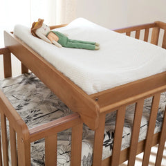 Malmo Cot Bed with Mattress and Cot Top Changer