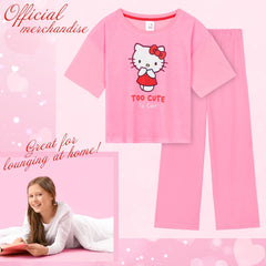 Girls Pyjamas Set, Soft Comfortable Loungewear - Gifts for Girls