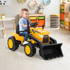 12V Battery Powered Bulldozer Digger with Adjustable Digging Bucket