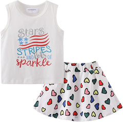 Little Girls Outfits Floral Slip Summer Holiday