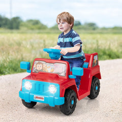 6V Kids Riding Toy with Sound Effects One-Button Start