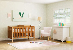 Malmo Cot Bed with Mattress and Cot Top Changer