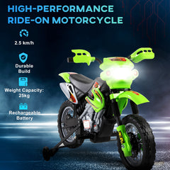 Kids Electric Motorbike Children 6V Battery Power Scooter Ride on Motorcycle