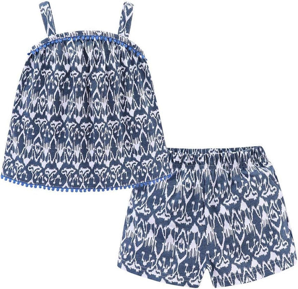 Little Girls Outfits Floral Slip Summer Holiday