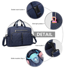 🔥 Large Mummy Changing Shoulder Travel Bag Hospital Baby Nappy Tote Handbag