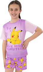 Girls Pyjamas | Pikachu Pyjamas | Pikachu Pjs for Girls | Ages 5 to 13 Years