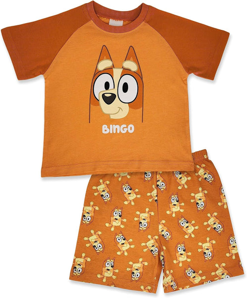 or Bingo Short 100% Cotton Raglan Pyjamas