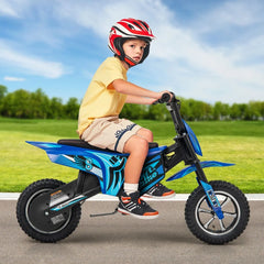 Kids Electric Motorcycle with Double Battery and Pneumatic Tires