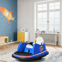 Kids Ride-On Bumper Car with Colorful Flashing Lights and Music