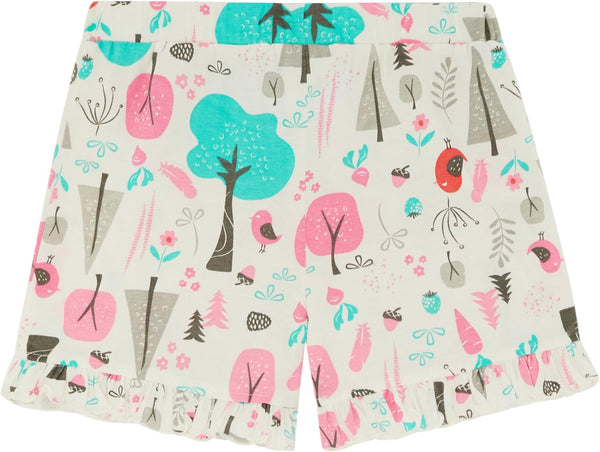 Lily Frilly 100% Cotton Short Pyjamas 12 Months - 7 Years