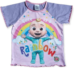 Girls Toddler Cocomelon Short Pyjamas Nightwear (9 Months to 3 Years)