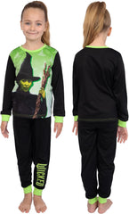 Movie Girls Pyjamas | 2 Pack Girls Pjs | Elphaba and Glinda | Ages 6 to 13 Years
