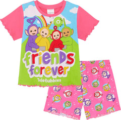 Girls 100% Cotton Short Pyjamas 6 Months - 5 Years