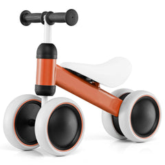 No Pedal Baby 4 Wheels Balance Bike with Non-Slip Handlerbar