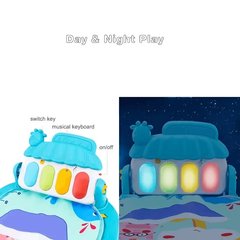 Baby Activity Gym Piano Playmat – Multicolor