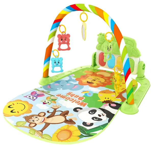Baby Activity Gym Piano Playmat – Multicolor